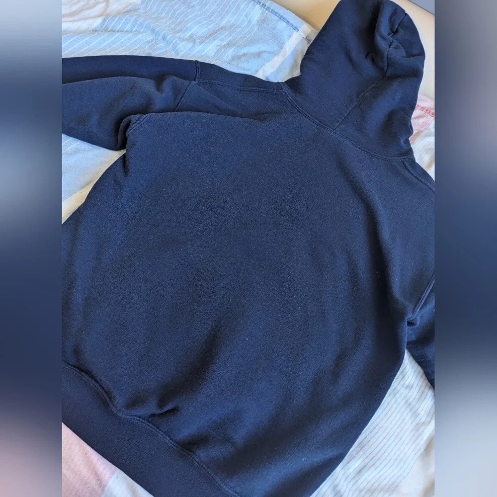 Navy Blue Hoodie With 'MAC' Embroidery - Picture 7 of 8